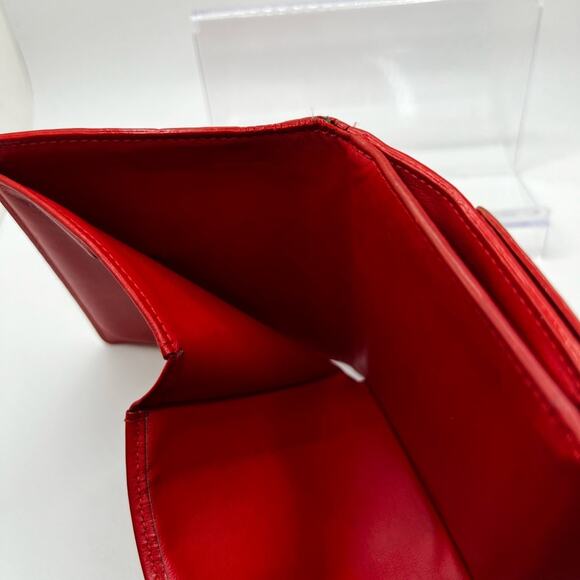 GUC Louis Vuitton Red Vernis Trifold Wallet - Picture 7 of 9